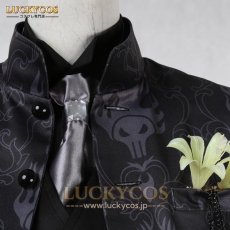 画像7: ツイステッドワンダーランド ナイトレイブンカレッジ Idia Shroud なりきり花婿 コスプレ衣装 (7)