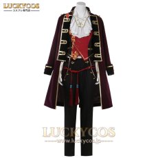 画像1: あんスタ あんさんぶるスターズ! 蓮巳敬人 神崎颯馬 鬼龍紅郎 悠久の鬼 スカーレットハロウィン コスプレ衣装 (1)