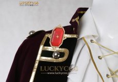 画像8: あんスタ あんさんぶるスターズ! 蓮巳敬人 神崎颯馬 鬼龍紅郎 悠久の鬼 スカーレットハロウィン コスプレ衣装 (8)