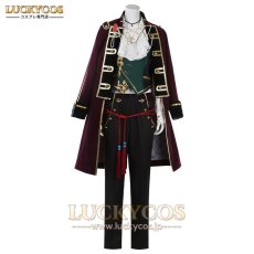 画像17: あんスタ あんさんぶるスターズ! 蓮巳敬人 神崎颯馬 鬼龍紅郎 悠久の鬼 スカーレットハロウィン コスプレ衣装 (17)
