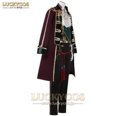 画像18: あんスタ あんさんぶるスターズ! 蓮巳敬人 神崎颯馬 鬼龍紅郎 悠久の鬼 スカーレットハロウィン コスプレ衣装 (18)