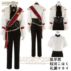 画像10: あんスタ あんさんぶるスターズ! HiMERU 風早巽 桜河こはく 礼瀬マヨイ コスプレ衣装  (10)