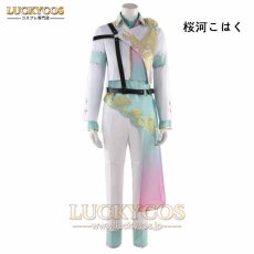 画像5: あんスタ あんさんぶるスターズ! 咲き初め つかの間の春宵一刻 桜河こはく 三毛縞斑 コスプレ衣装 (5)