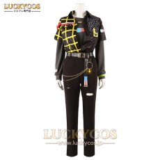 画像12: あんスタ あんさんぶるスターズ! Crazy:B UNDEAD U.S.A. 天城燐音 HiMERU 桜河こはく 椎名ニキ 朔間零 羽風薫 大神晃牙 乙狩アドニス コスプレ衣装 (12)