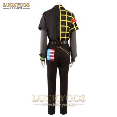 画像13: あんスタ あんさんぶるスターズ! Crazy:B UNDEAD U.S.A. 天城燐音 HiMERU 桜河こはく 椎名ニキ 朔間零 羽風薫 大神晃牙 乙狩アドニス コスプレ衣装 (13)