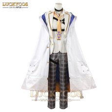 画像1: にじさんじプロジェクト Vtuber アスター アルカディア コスプレ衣装 (1)