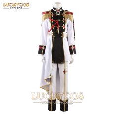 画像1: あんスタ あんさんぶるスターズ! 零編2 月下の王 ホワイトムーン 朔間零 コスプレ衣装 (1)