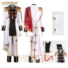画像14: あんスタ あんさんぶるスターズ! 零編2 月下の王 ホワイトムーン 朔間零 コスプレ衣装 (14)