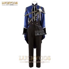 画像1: あんスタ あんさんぶるスターズ! 青藍人形館 UNDEAD 朔間零 羽風薫 乙狩アドニス 大神晃牙 コスプレ衣装 (1)