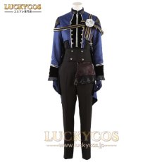 画像19: あんスタ あんさんぶるスターズ! 青藍人形館 UNDEAD 朔間零 羽風薫 乙狩アドニス 大神晃牙 コスプレ衣装 (19)