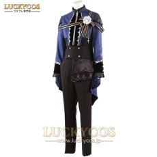 画像21: あんスタ あんさんぶるスターズ! 青藍人形館 UNDEAD 朔間零 羽風薫 乙狩アドニス 大神晃牙 コスプレ衣装 (21)
