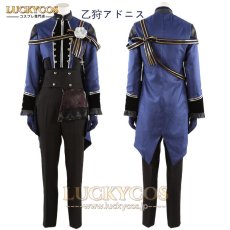 画像24: あんスタ あんさんぶるスターズ! 青藍人形館 UNDEAD 朔間零 羽風薫 乙狩アドニス 大神晃牙 コスプレ衣装 (24)