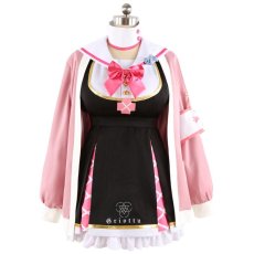 画像1: ブルーアーカイブ-Blue Archive- 朝顔ハナエ コスプレ衣装 (1)