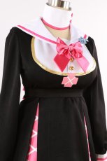 画像8: ブルーアーカイブ-Blue Archive- 朝顔ハナエ コスプレ衣装 (8)