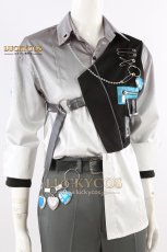 画像8: あんスタ あんさんぶるスターズ! 夜に駆ける ALKALOID Double Face 天城一彩 白鳥藍良 礼瀬マヨイ 風早巽 三毛縞斑 桜河こはく コスプレ衣装 (8)