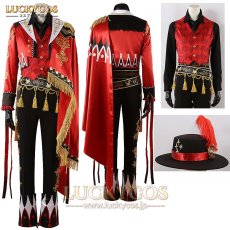 画像16: ツイステ ツイステッドワンダーランド ハロウィン ステージ・イン・プレイフルランド 〜踊る人形と幻の遊園地〜 エース ACE コスプレ衣装 (16)