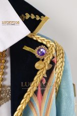 画像12: あんスタ あんさんぶるスターズ! Luminous Crown 戴く冠 決意のギャンビット Knights ナイツ 朱桜司 月永レオ 瀬名泉 朔間凛月 鳴上嵐 コスプレ衣装 (12)