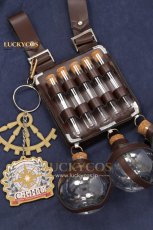 画像18: Fate/Grand Order フェイト・グランドオーダー FGO 9周年記念礼装 英霊博装 オベロン コスプレ衣装 (18)