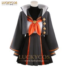 画像1: Fate/Grand Order フェイト・グランドオーダー FGO ムーンキャンサー 女主人公 ザビ子 岸波白野 コスプレ衣装 (1)