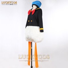 画像3: ドナルドダック Donald Duck  ブラック ブル一 海軍服 コスプレ衣装 (3)