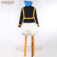 画像4: ドナルドダック Donald Duck  ブラック ブル一 海軍服 コスプレ衣装 (4)