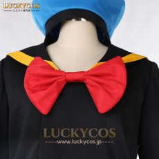 画像5: ドナルドダック Donald Duck  ブラック ブル一 海軍服 コスプレ衣装 (5)