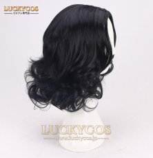 画像2: Harry Potter ハリーポッター セブルス スネイプ Snape 風 コスプレウィッグ かつら wig 耐熱ウィッグ 専用ネット付 (2)
