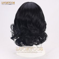 画像3: Harry Potter ハリーポッター セブルス スネイプ Snape 風 コスプレウィッグ かつら wig 耐熱ウィッグ 専用ネット付 (3)