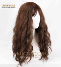 画像5: Harry Potter ハリーポッター ハーマイオニー グレンジャー Hermione コスプレウィッグ 専用ネット付 (5)