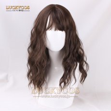 画像1: Harry Potter ハリーポッター ハーマイオニー グレンジャー Hermione コスプレウィッグ 専用ネット付 (1)