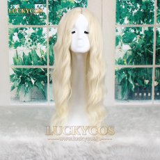 画像2: 不思議の国のアリス プリンセス 白の女王 コスプレウィッグ 専用ネット付 (2)