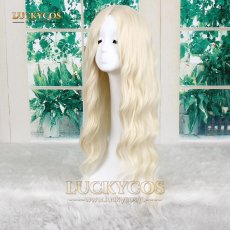 画像3: 不思議の国のアリス プリンセス 白の女王 コスプレウィッグ 専用ネット付 (3)