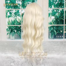 画像5: 不思議の国のアリス プリンセス 白の女王 コスプレウィッグ 専用ネット付 (5)