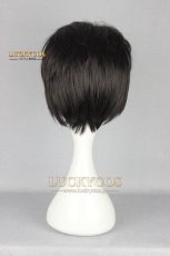 画像3: 進撃の巨人 調査兵団 リヴァイ コスプレウィッグ かつら 専用ネット付 (3)
