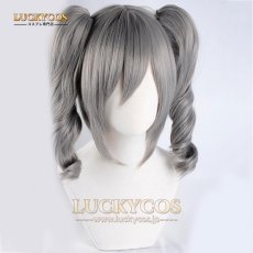 画像2: アイドルマスター シンデレラガールズ 神崎蘭子 かんざきらんこ コスプレウィッグ かつら 専用ネット付 (2)