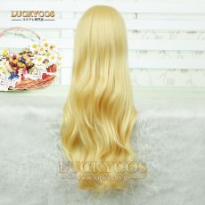画像3: 眠れる森の美女 オーロラ姫 眠り姫 プリンセス コスプレウィッグ かつら 専用ネット付 (3)