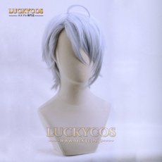 画像1: 刀剣乱舞-ONLINE- とうらぶ 山姥切長義 やまんばぎりちょうぎ コスプレウィッグ かつら 専用ネット付 (1)