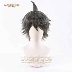 画像1: スーパーダンガンロンパ2 さよなら绝望学园 日向創 ひなたはじめ コスプレウィッグ かつら 専用ネット付 (1)