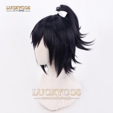 画像4: 刀剣乱舞-ONLINE- やまとのかみ やすさだ 大和守安定 コスプレウィッグ かつら 専用ネット付 (4)