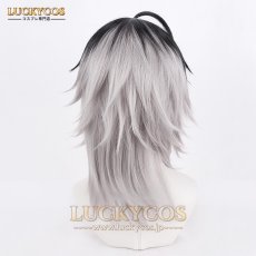 画像6: 刀剣乱舞-ONLINE- 実休光忠 じっきゅうみつただ コスプレウィッグ かつら 専用ネット付 (6)