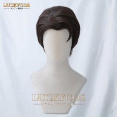 画像1: デトロイト ビカム ヒューマン Detroit: Become Human コナー Connor コスプレウィッグ かつら 専用ネット付 (1)