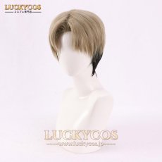 画像2: チェンソーマン 岸辺（きしべ） コスプレウィッグ かつら 専用ネット付 (2)