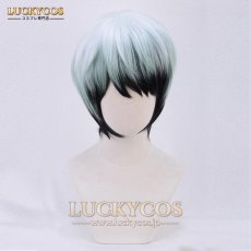 画像1: 鬼滅の刃 愈史郎（ゆしろう） コスプレウィッグ かつら 専用ネット付 (1)
