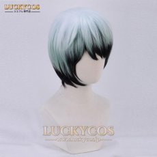画像2: 鬼滅の刃 愈史郎（ゆしろう） コスプレウィッグ かつら 専用ネット付 (2)