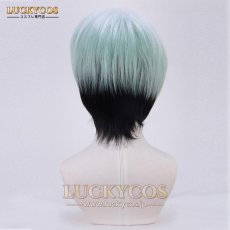 画像4: 鬼滅の刃 愈史郎（ゆしろう） コスプレウィッグ かつら 専用ネット付 (4)