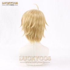 画像3: ヘタリアWorld☆Stars アルフレッド·F·ジョーンズ コスプレウィッグ かつら 専用ネット付 (3)