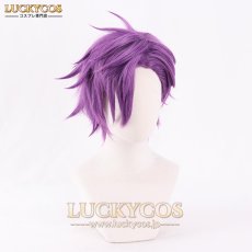 画像2: あんスタ あんさんぶるスターズ! 乙狩 アドニス コスプレウィッグ かつら 専用ネット付 (2)
