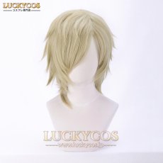画像1: ヤリチン☆ビッチ部 糸目 幸士郎（いとめ こうしろう） コスプレウィッグ かつら 専用ネット付 (1)