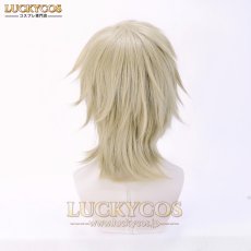 画像4: ヤリチン☆ビッチ部 糸目 幸士郎（いとめ こうしろう） コスプレウィッグ かつら 専用ネット付 (4)