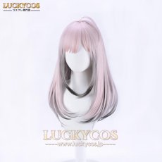 画像2: にじさんじプロジェクト Vtuber 健屋花那 コスプレウィッグ かつら 専用ネット付 (2)